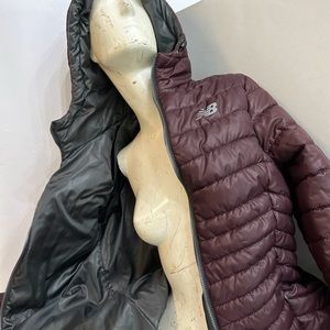 Women’s Small Plum Cocoon Puffer